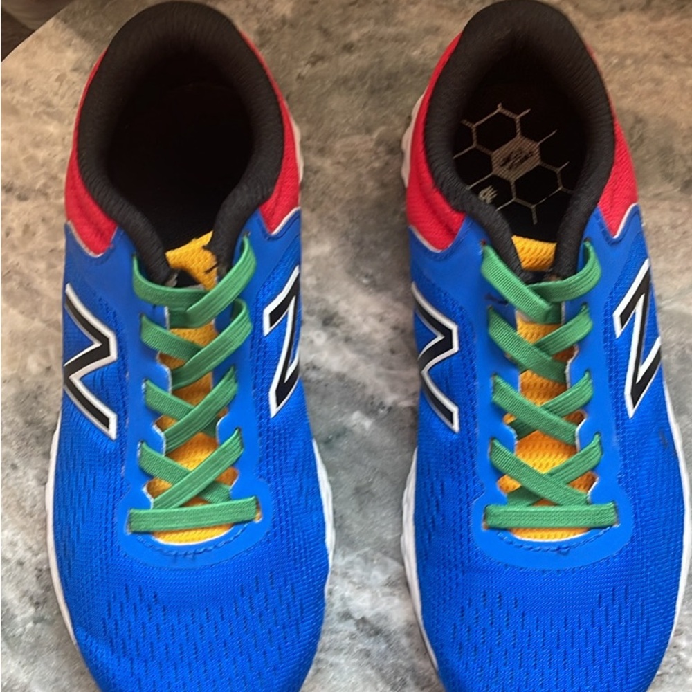 New Balance Kids Sneakers - Blue, Red, Green